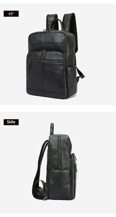 Mochila de Cuero Genuino Premium para Viajes y Uso Diario - Image 16