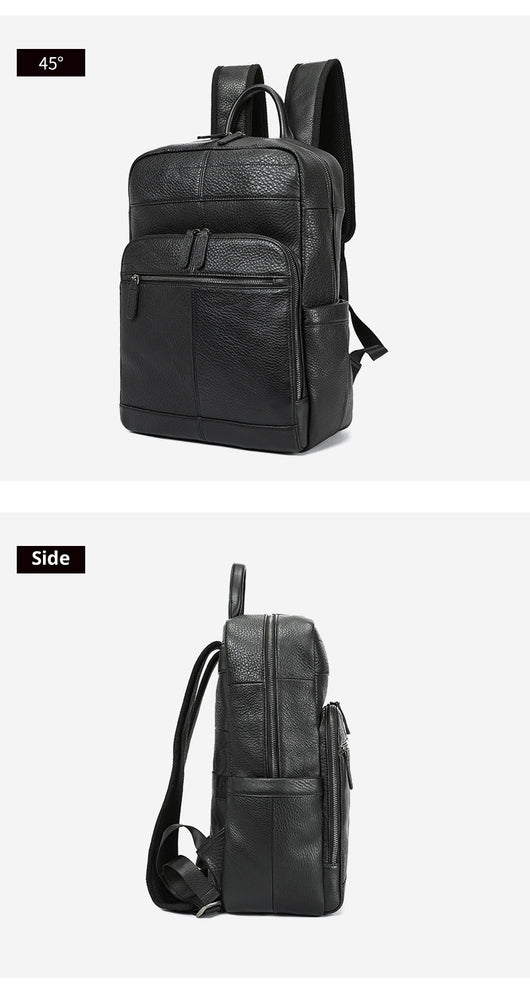 Mochila de Cuero Genuino Premium para Viajes y Uso Diario - Image 16