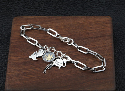 Adornos de Mano en Plata Pura - Estilo Hipster Creativo - Image 10