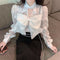 Blusa Slim Fit para Mujer con Detalle de Fragancia Colgante