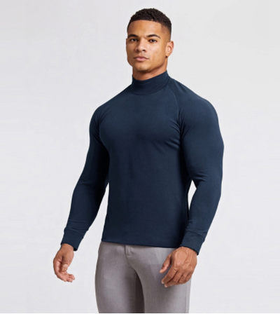 Camiseta Deportiva Manga Larga Hombre Suelta Secado Rápido - Image 5