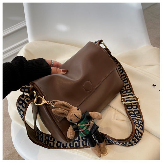 Bolso Bandolera Cuadrado Mini Retro Otoño-Invierno con Correa Ancha - Image 25