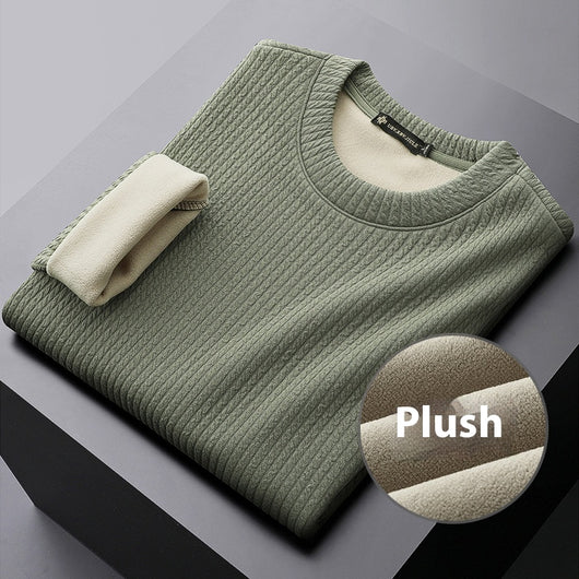 Suéter Grueso Básico para Hombre - Cuello Redondo Clásico - Image 11