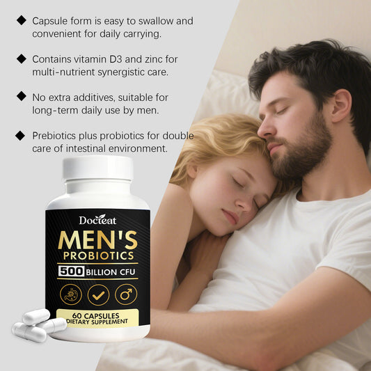 Cápsulas Probióticas Multicepa para Hombres