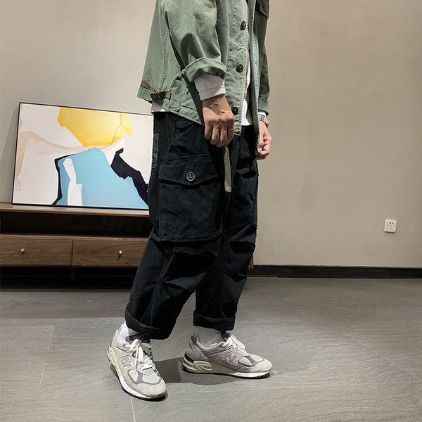 Pantalones Overol Holgados Estilo Japonés para Estudiantes