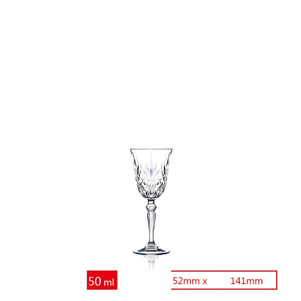 Copa de Vino Tinto Household Melody Cristal Tallado - Image 5