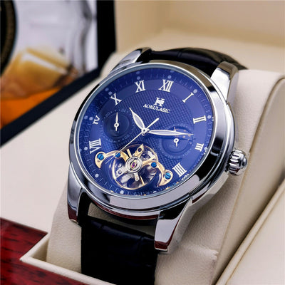 Reloj Mecánico Automático para Hombre con Diseño Hueco Luminoso - Image 5