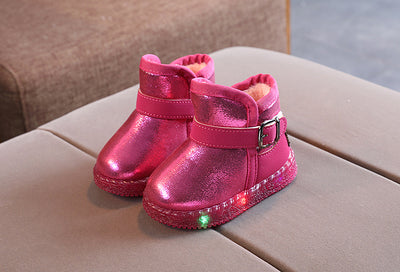 Botas de Nieve para Bebé con Luces LED y Forro de Algodón Suave - Image 5
