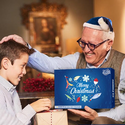 Caja Sorpresa de Equipos de Pesca - Regalo Navideño Perfecto
