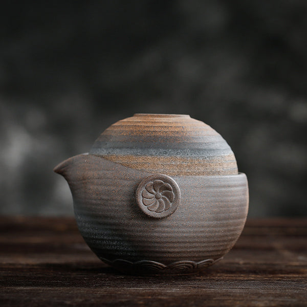 Juego de Té Portátil Japonés de Cerámica para Viajes - Image 5