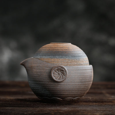 Juego de Té Portátil Japonés de Cerámica para Viajes - Image 5