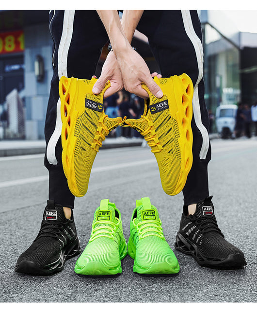 Zapatillas Deportivas Cómodas Estilo Coreano Talla Grande Hombre Malla Transpirable - Image 16