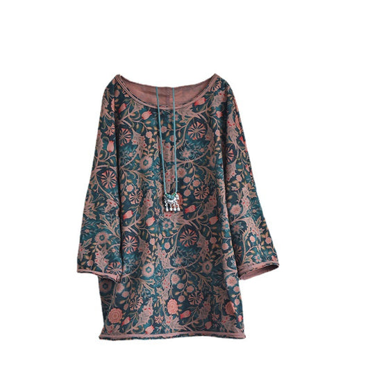 Camiseta Retro Suelta y Cómoda Cuello Redondo Manga Corta - Image 6