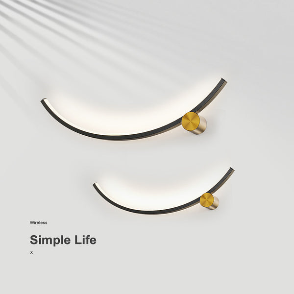 Lámpara de Pared Nórdica Minimalista para Dormitorio