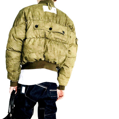 Chaqueta Acolchada de Plumón para Hombre - Abrigo Cálido de Invierno - Image 3