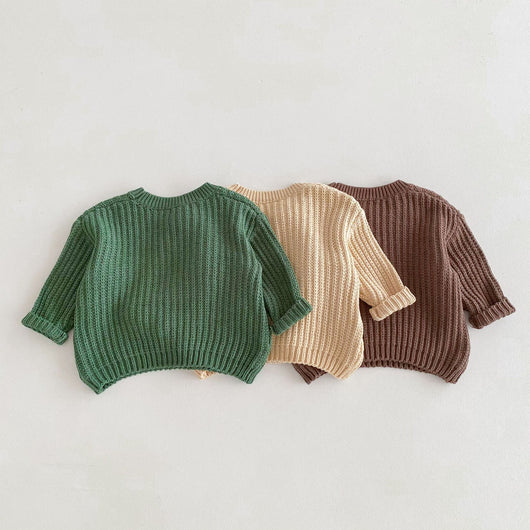 Suéter Tejido Grueso para Niños - Pullover Cómodo y Duradero - Image 20