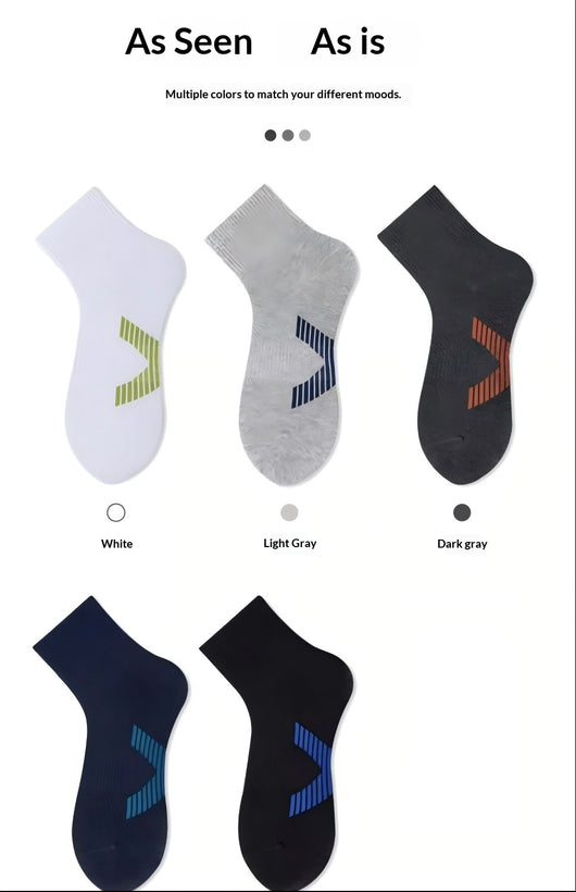 Calcetines Antibacterianos de Algodón Peinado para Hombre - Todo el Año - Image 15
