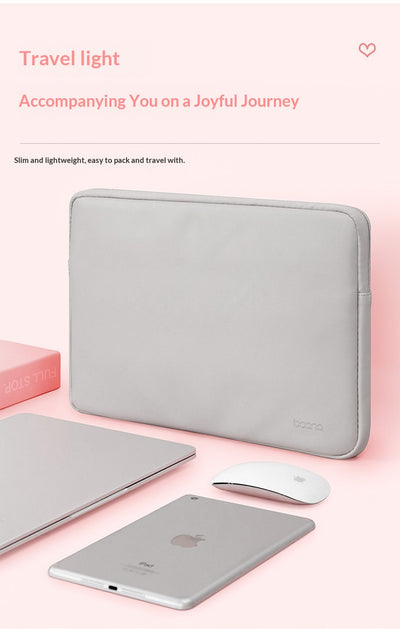 Funda Protectora de Cuero para Laptop con Bolsa Interior - Image 10