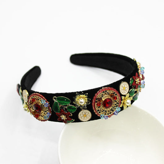 Diadema de Lujo Barroca de Alta Costura - Image 9