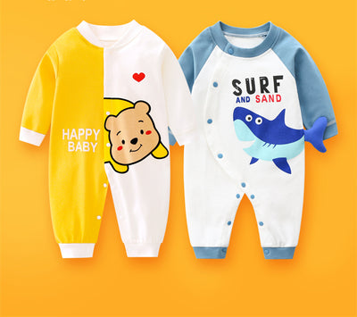 Conjunto de 2 Piezas Mameluco Manga Larga para Bebé Recién Nacido Verano - Image 47