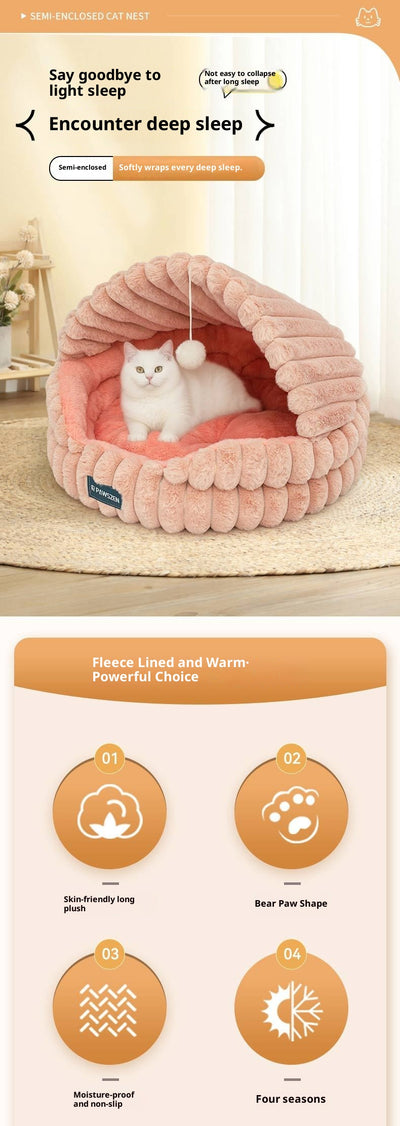 Cama Térmica Acogedora para Gatos Grandes - Image 9