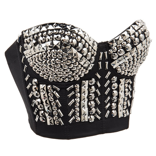 Sostén Sexy con Lentejuelas Punk para Mujer - Image 7