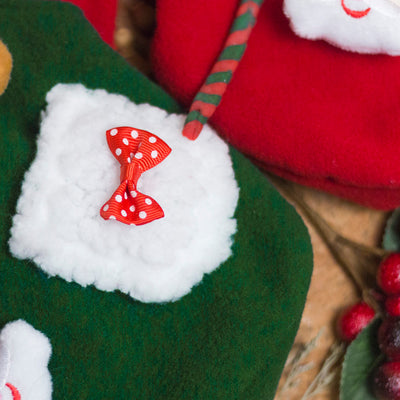 Suéter Navideño de Terciopelo para Perros Pequeños y Medianos - Image 3