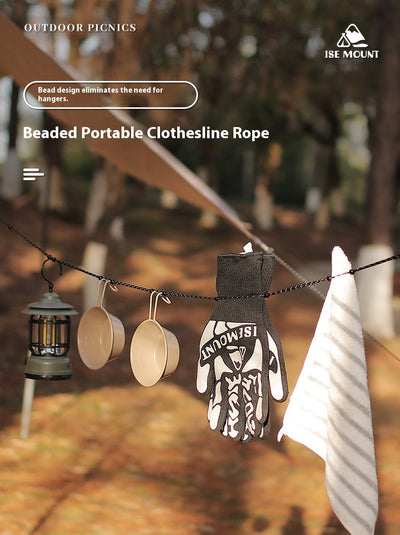 Cuerda Reflectante Ajustable para Secar Ropa - Resistente al Viento y Almacenamiento - Image 8