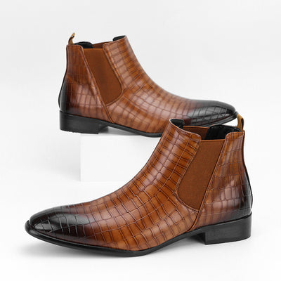 Botas Casuales Británicas para Hombre - Estilo Versátil y Moderno - Image 26