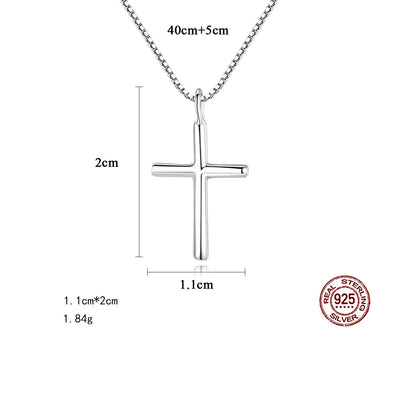 Collar Colgante de Plata S925 Diseño Minimalista - Image 6
