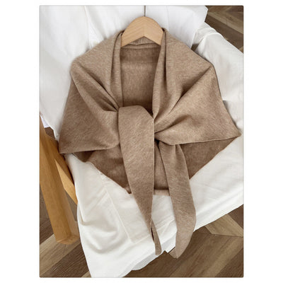 Pañoleta Triangular de Lana Pura para Otoño e Invierno - Image 20