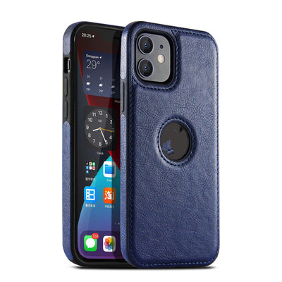 Funda Protectora de Cuero para Celular - Diseño Líneas de Auto Anti Caídas - Image 11