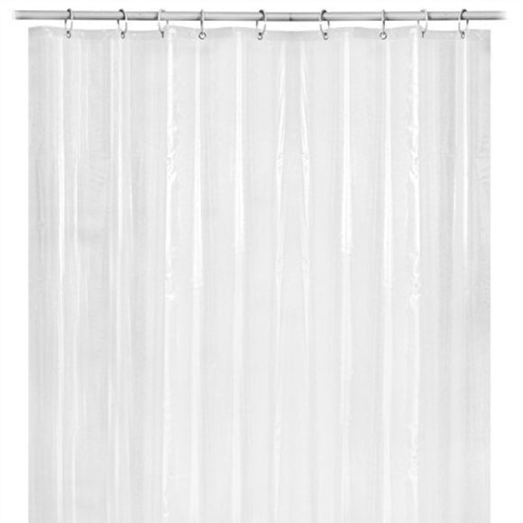 Cortina de Baño Transparente EVAPEVA Resistente al Agua y Antimohongo