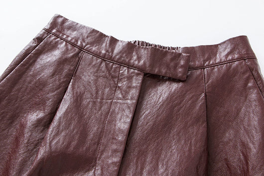Pantalón Ancho Cintura Alta Retro Casual Suelto - Image 6
