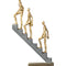 Escultura Decorativa de Pensador Creativo - Figura de Resina Retro para Oficina y Hogar