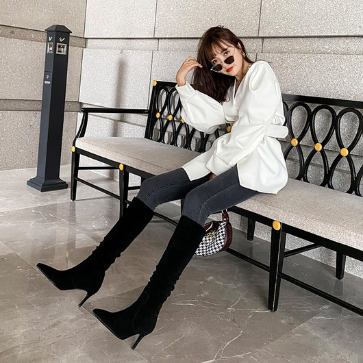 Botas Stiletto de Punta Fina para Mujer - Image 21