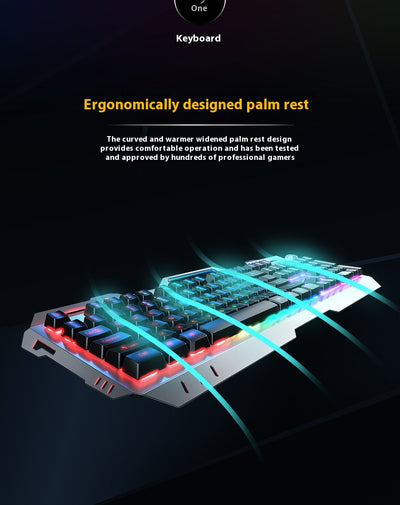 Teclado Mecánico Gaming con Perilla de Control Ergonómica - Image 41