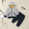 Conjunto de Sudadera con Capucha y Pantalón para Niño - Outfit Deportivo Otoñal