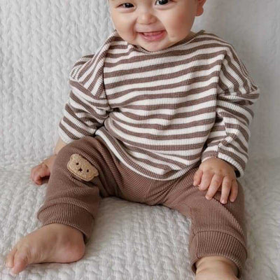 Blusa Rayada Suave y Cómoda para Bebés - Image 9