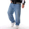Jeans Hip-Hop Talla Grande para Hombre - Estilo Urbano Tendencia