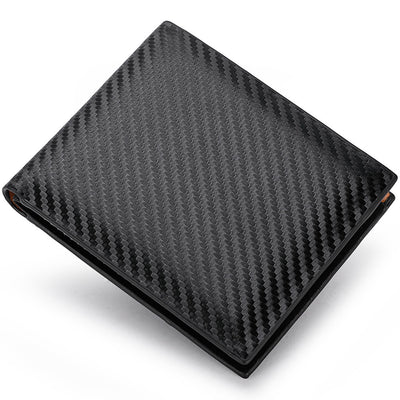 Billetera de Fibra de Carbono para Hombre con Cierre y Portacédulas - Image 11