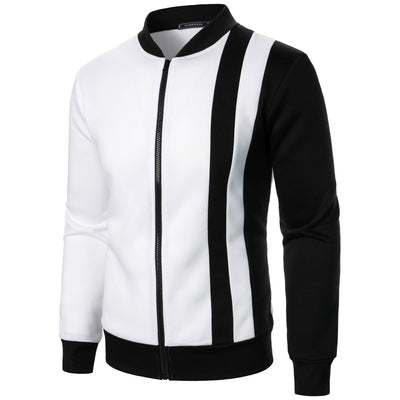 Chaqueta Hoodie Multicolor con Cierre y Cuello Alto - Image 8