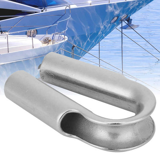 Anillo Tubular de Acero Inoxidable 304/316 - Diseño Corazón de Pollo
