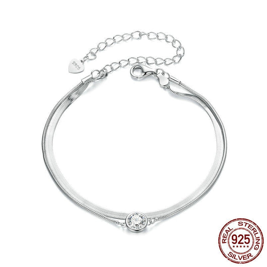 Pulsera de Moissanita Brillante Doble Capa 50 Puntos - Image 5