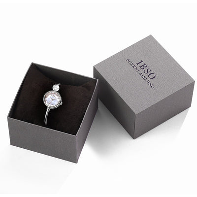 Reloj Pulsera Mujer con Esfera Nácar Perla - Image 5