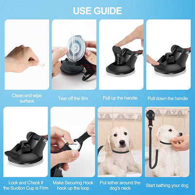 Sistema de Sujeción para Baño de Mascotas con Ventosas Antideslizantes - Image 10