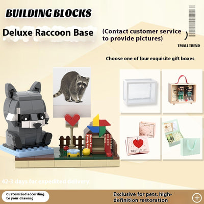 Bloques de Construcción Mascota Personalizada - Figura de Perro y Gato - Image 24