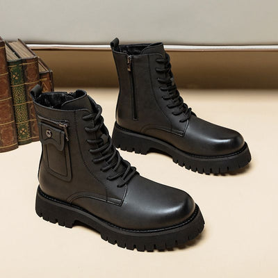 Botas Martin de Cuero para Hombre - Botines Altos Clásicos - Image 19
