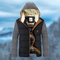 Chaqueta Acolchada con Capucha para Hombre - Estilo Urbano Juvenil