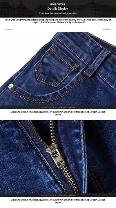Jeans Ejecutivos de Verano para Hombre - Corte Recto Elástico y Cómodo - Image 22